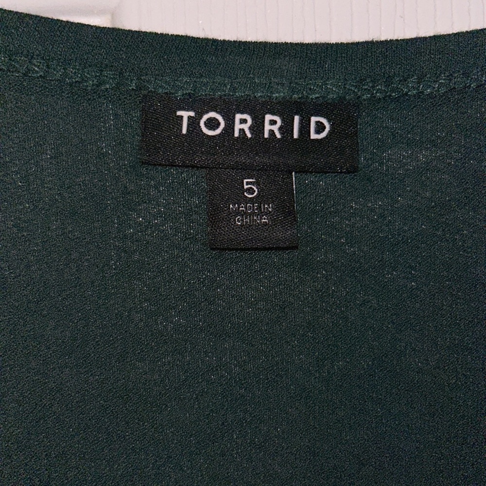 Torrid emerald top - Picture 4 of 5